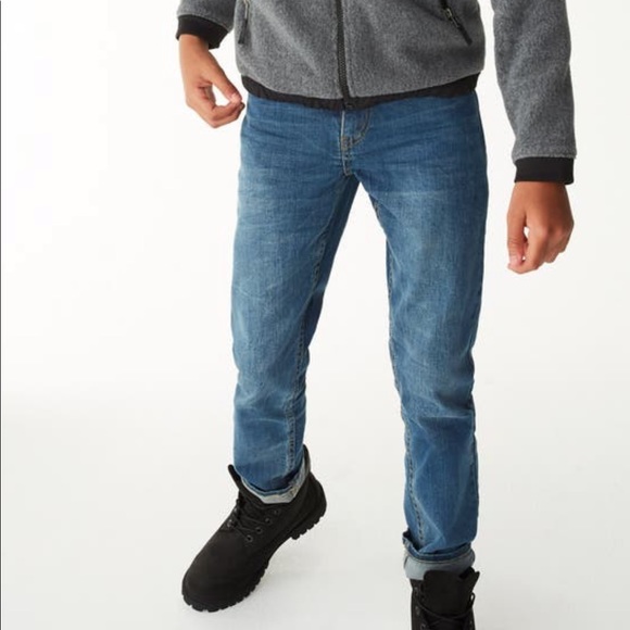 Levi 502 Regular Taper Jeans (Big Boy) - Picture 1 of 9